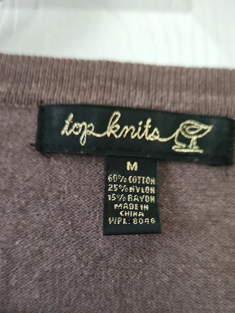 topknits brown button